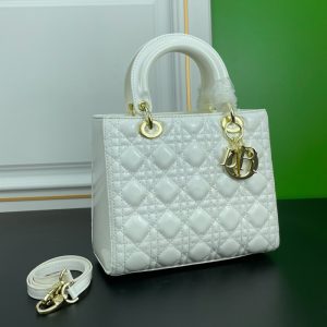 ladydior-mediumbag-gold-patentcannagecalfskin-white